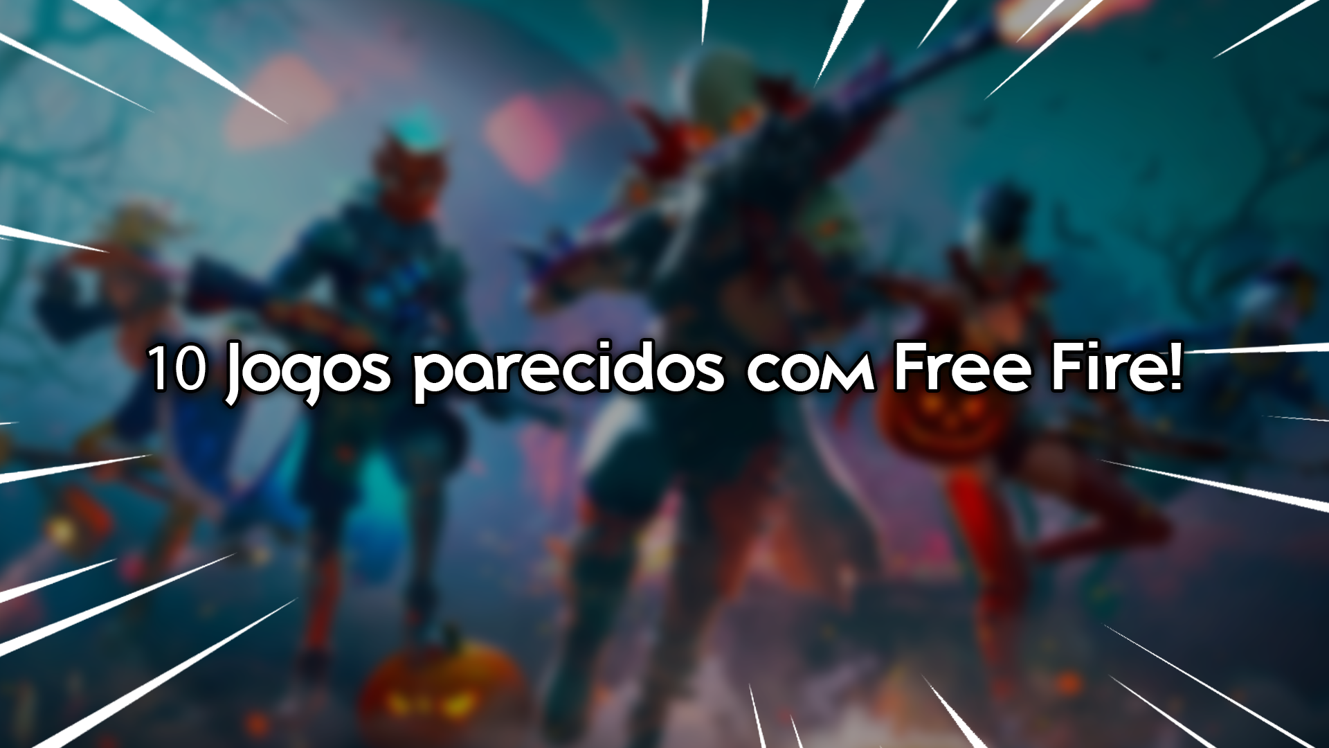 TOP 5 JOGOS GRÁTIS PARECIDOS COM FREE FIRE! * MELHORES