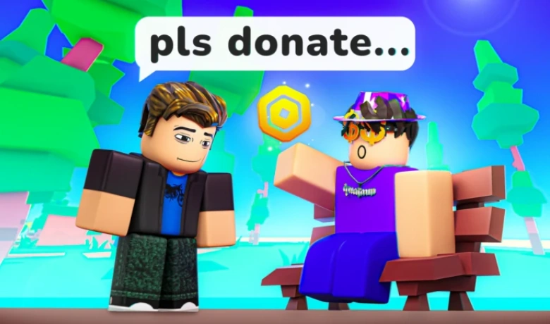 Jogadores no mapa do PLS Donate