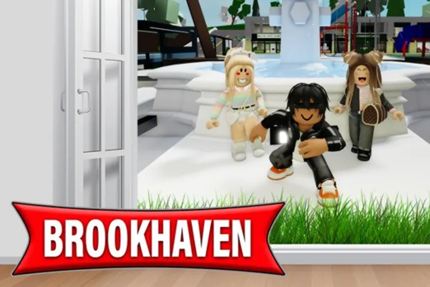 Eu no jogo o nome do jogo: Roblox: Brookhaven estava jogando ele e  encontrei a Chiquinha em 2023