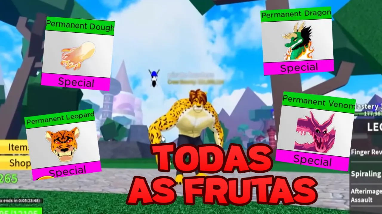 Seu nível de habilidade do Blox Fruits