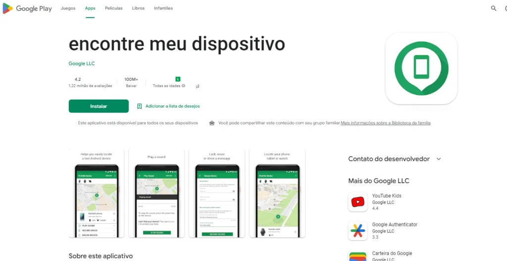 Aplicativo Para Rastrear Celular: Encontre meu dispositivo