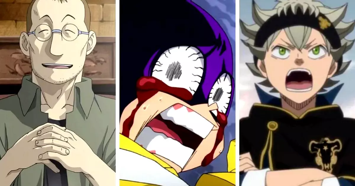 Los personajes de anime más odiados