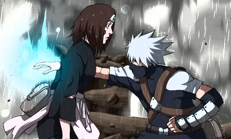 Karena Kakashi membunuh Rin