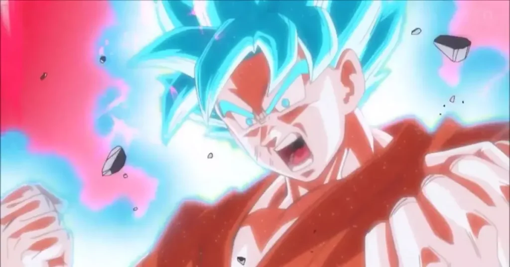 Kaioken Biru Super Saiyan