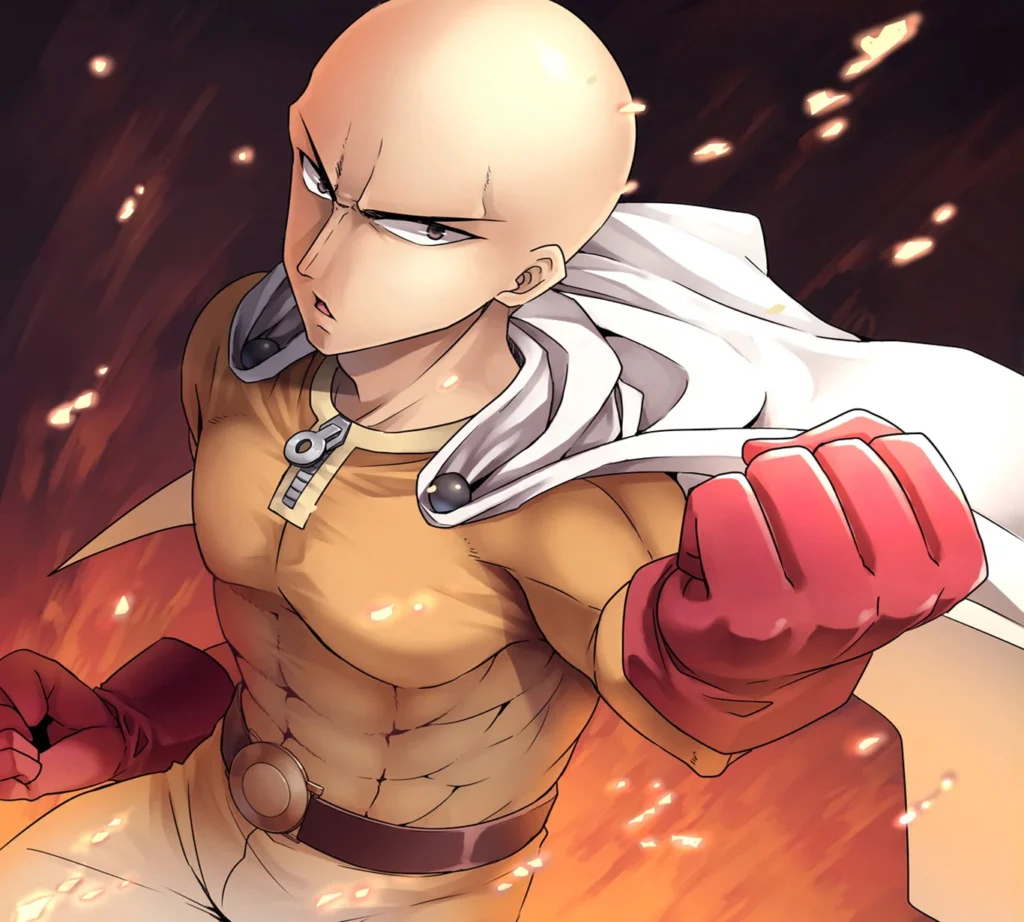 Les pouvoirs les plus forts de l'anime : Saitama - One Punch Power - "One Punch Man" (L'homme au poing) 