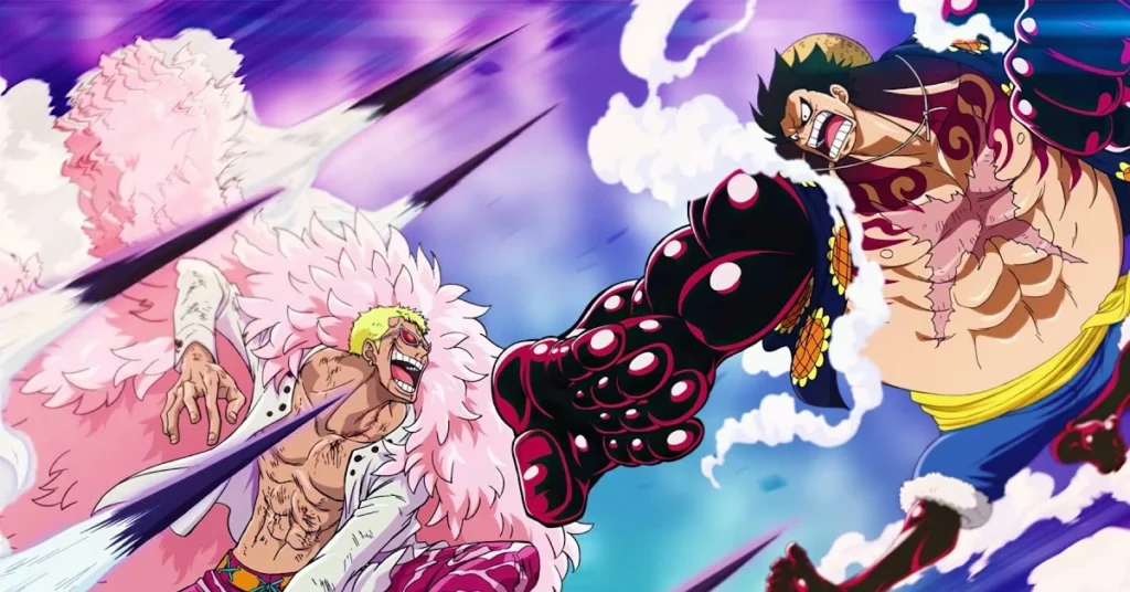 Luffy contra Doflamingo