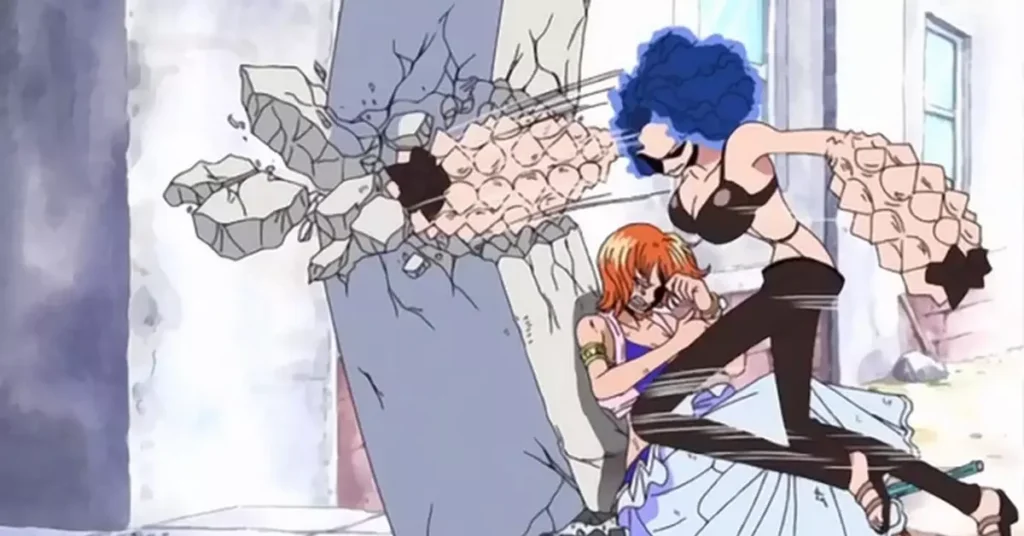 Melhores Lutas de One Piece: Nami vs Ms. Doublefinger