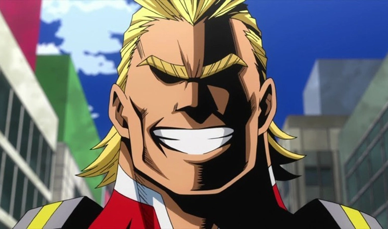The hero All Might