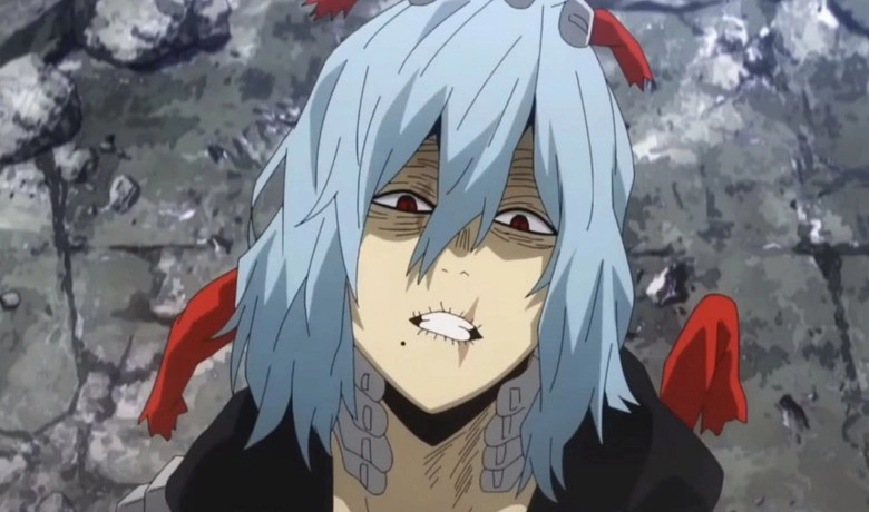 The villain Shigaraki Tomura