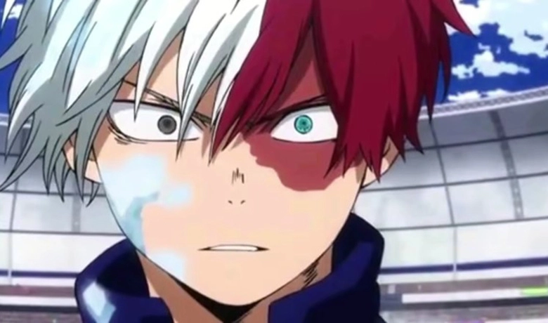 The character Shoto Todoroki