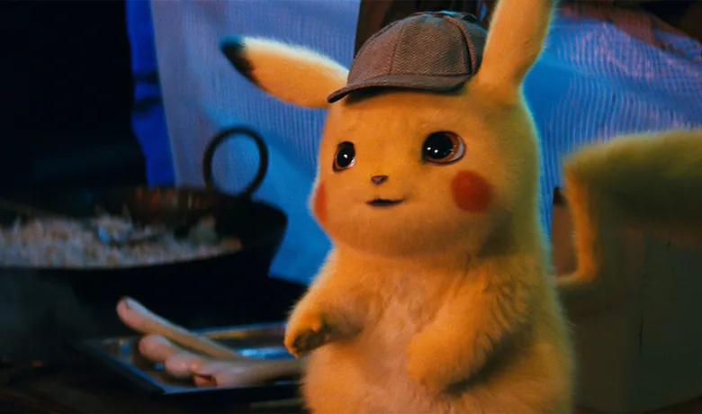 The character Pikachu