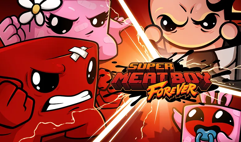The Super Meat Boy game