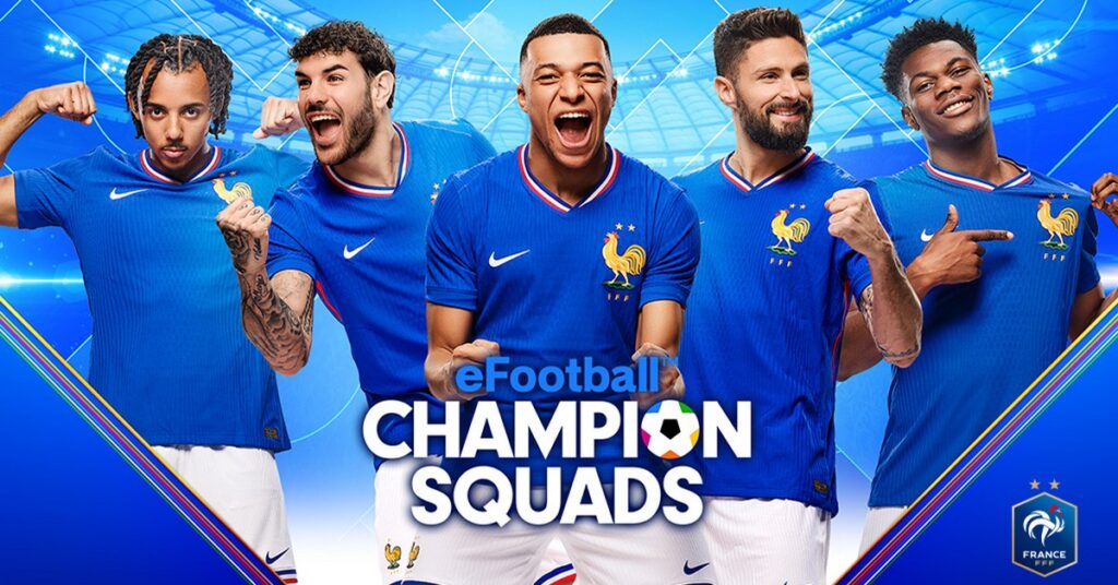 eFootball Champion Squads, uno dei migliori giochi di calcio su dispositivi mobili!