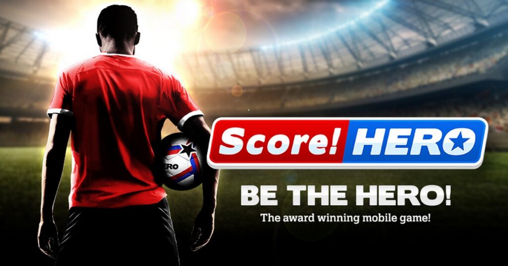 Baixe jogos de futebol para celular e não deixe de se divertir com Score! Hero.