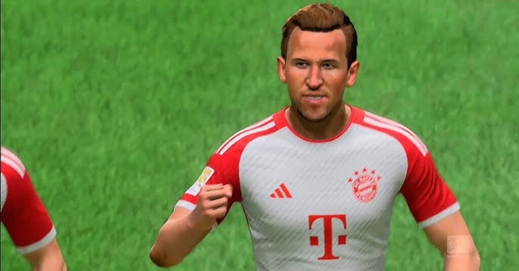 Harry Kane no jogo EA FC 25