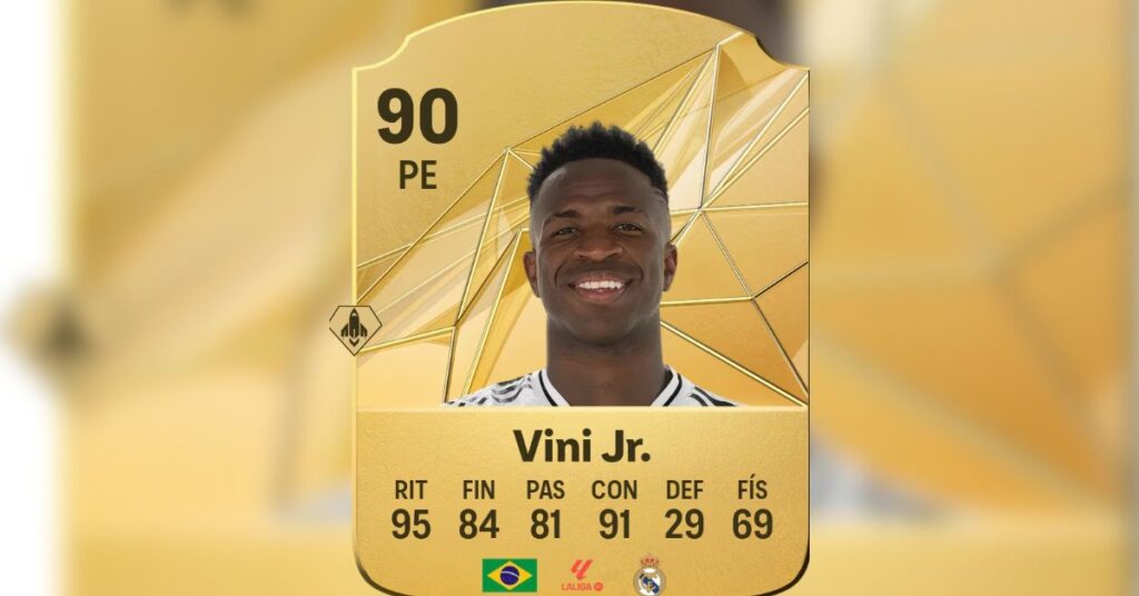 Vini Jr. no jogo EA FC 25