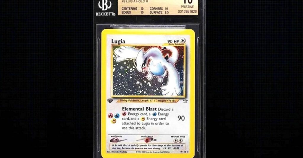 Carta Pokémon Lugia