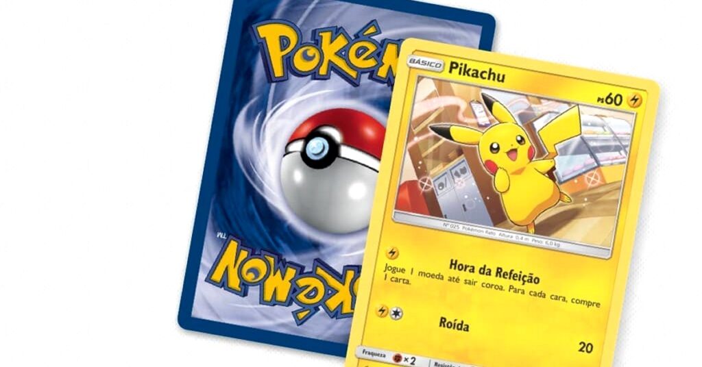 Carte Pokémon con Pikachu