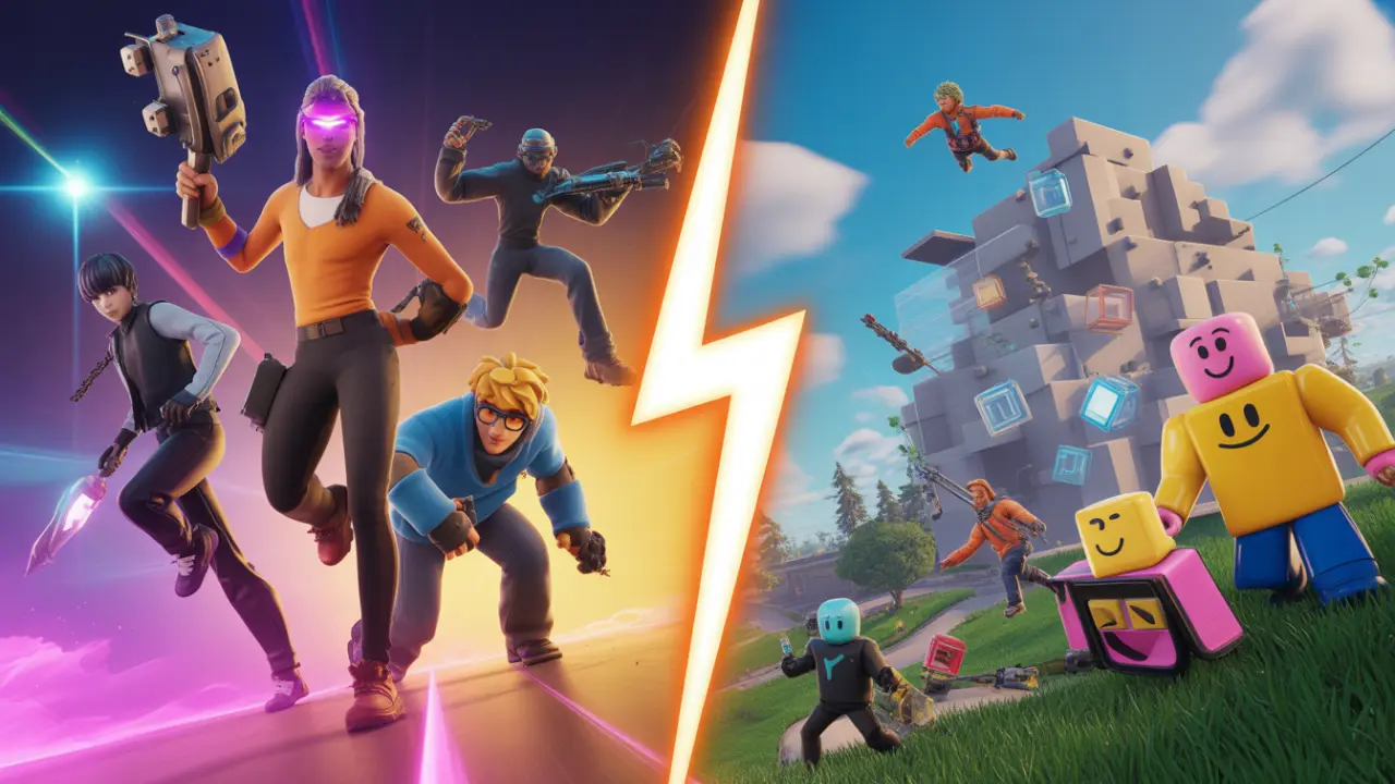 Roblox Vs Fortnite: ¿Quién gana ante los jóvenes?