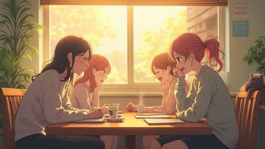 Animes slice of life de comédia