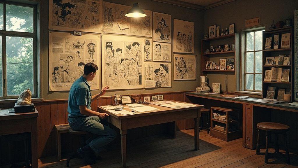 Pioneiros dos quadrinhos japoneses e sua influência no anime